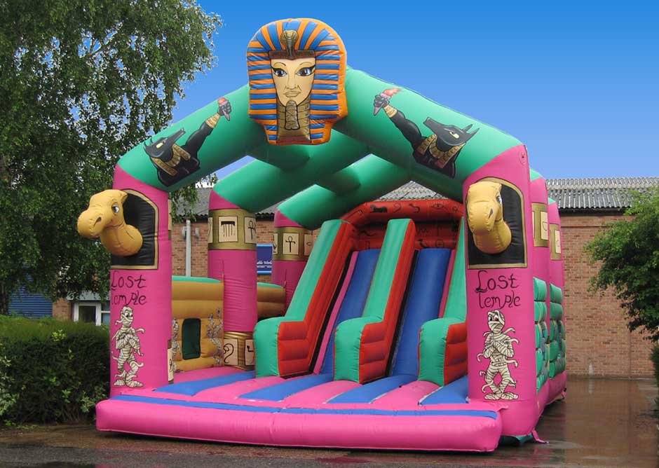 lost temple inflatable ride