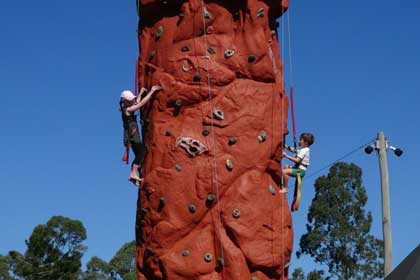 Rock Climbing Wall